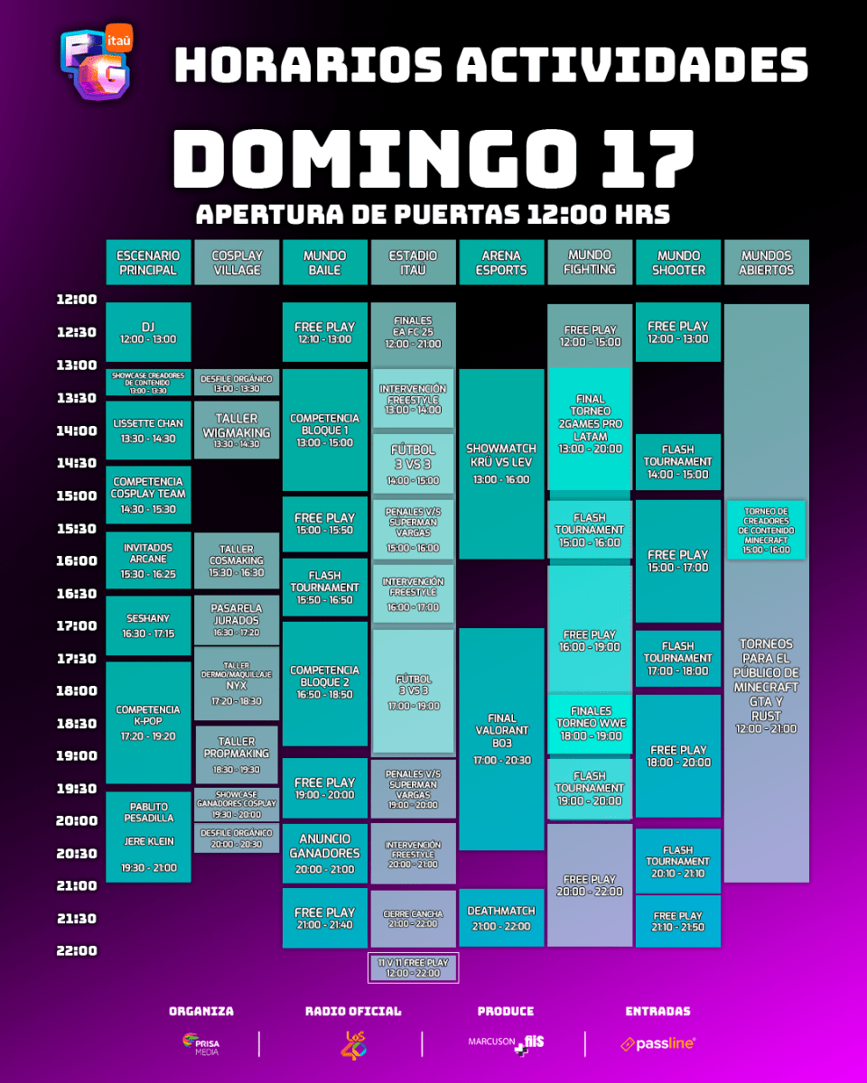 Festigame 2024 Domingo